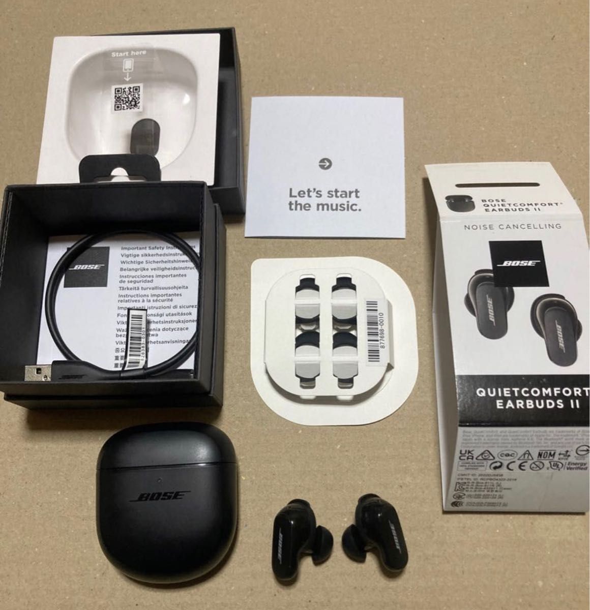 Bose QuietComfort Earbuds II, los mejores auriculares inalámbricos Bluetooth con cancelación de ruido (OEM)